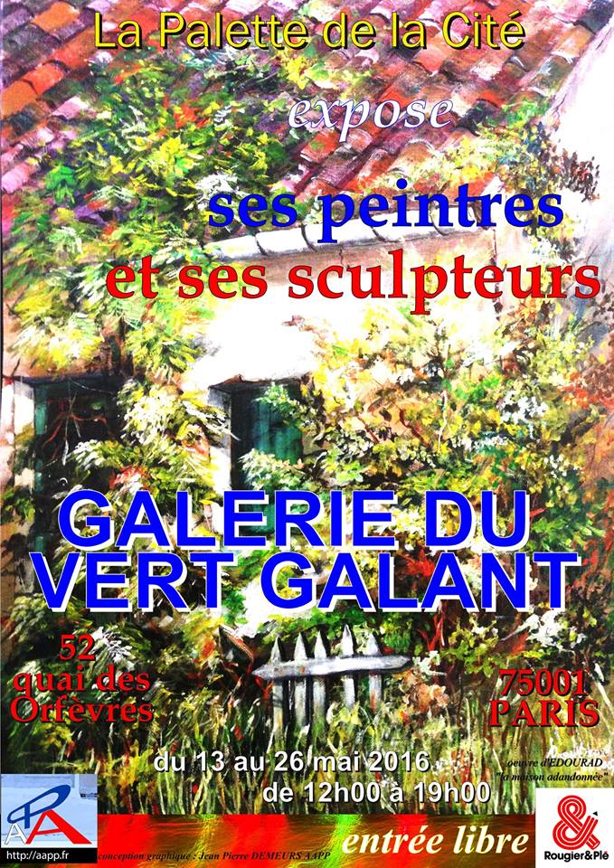 Pastel de Léa à la Galerie du Vert Galant 0 Paris 1