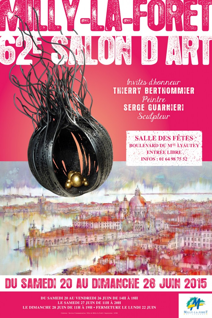 Affiche Milly La Forêt 2015