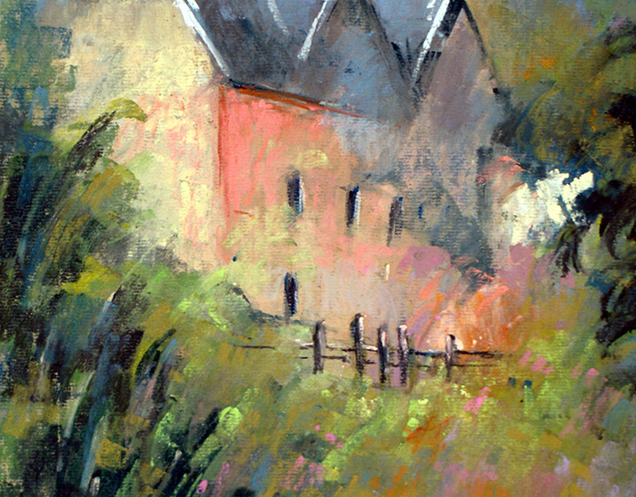 Maison au fond du jardin