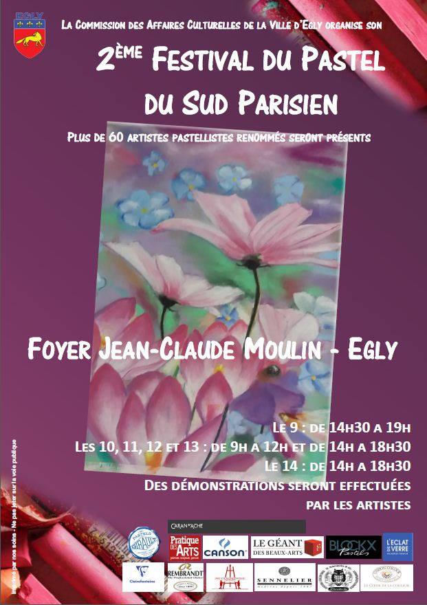 3 oeuvres de Léa Pastelliste au festival sud parisien