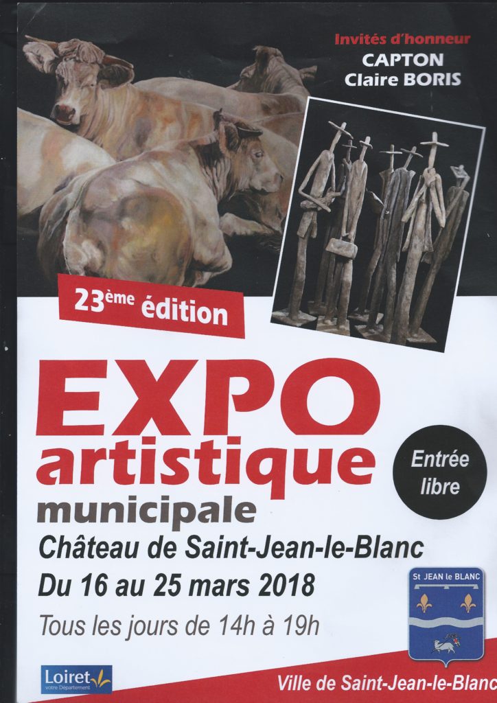 Léa expose au château de Saint Jean le Blanc