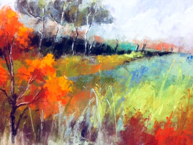 travail rapide au pastel de Léa pastelliste